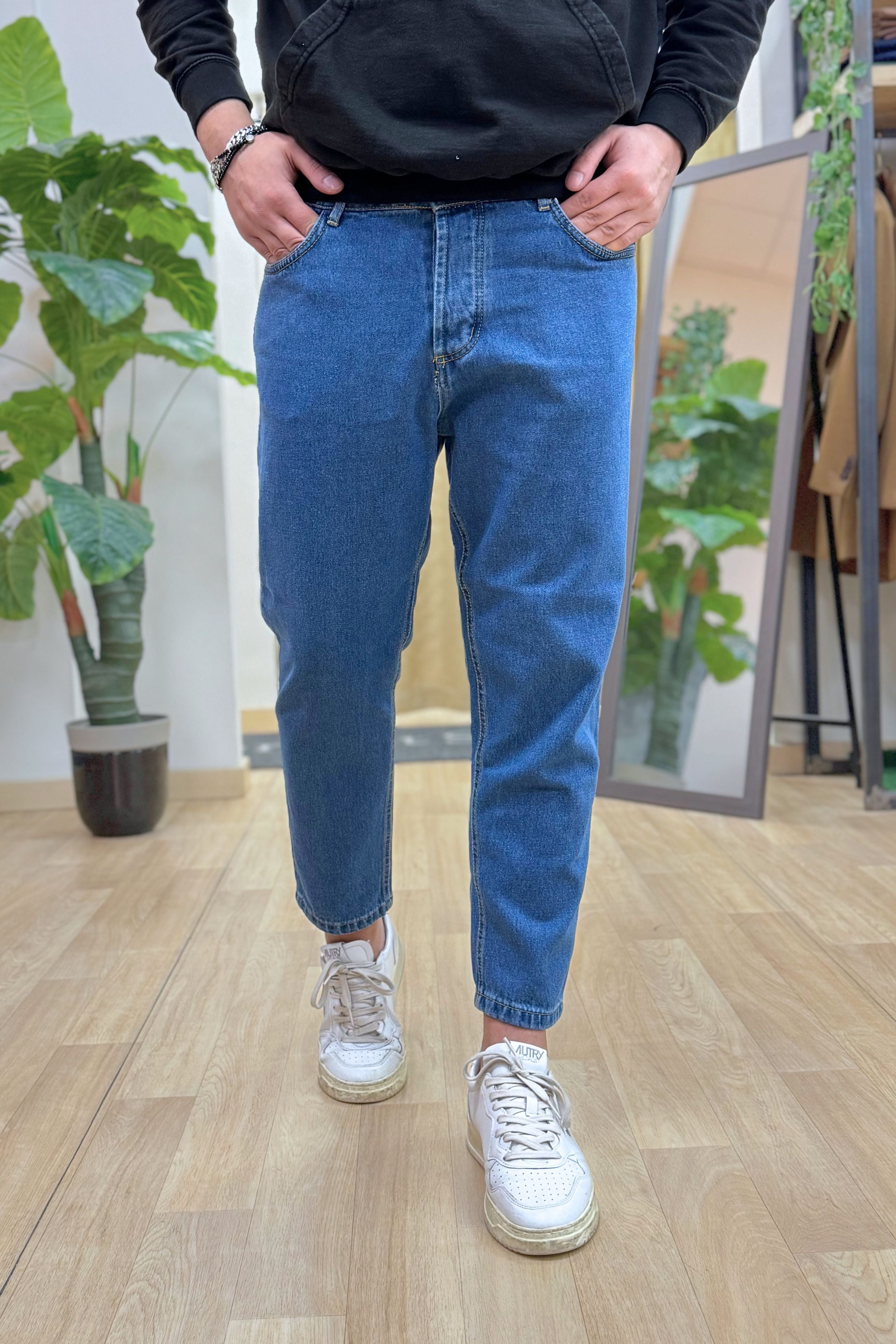 Jeans Denim Carrot-fit