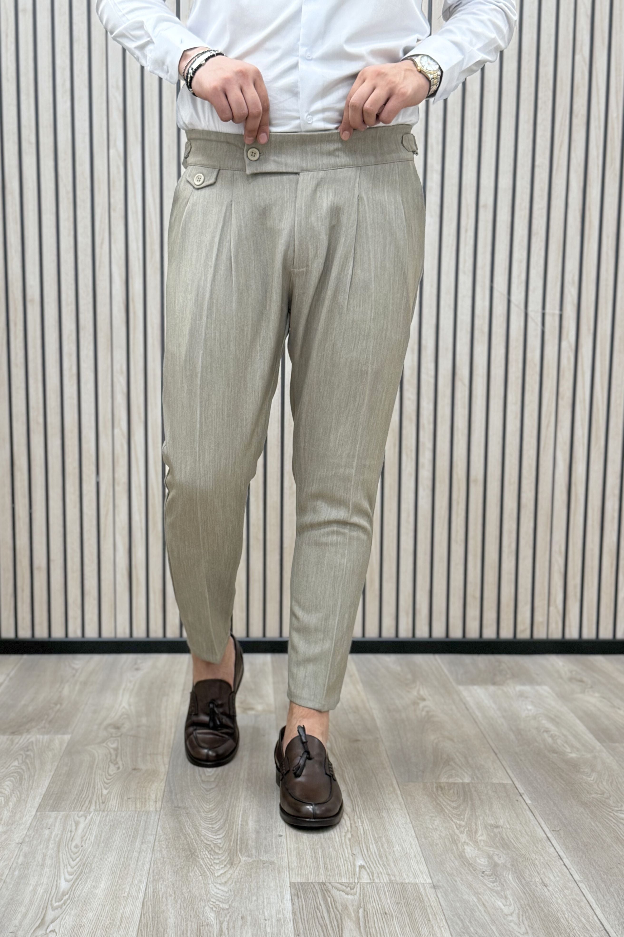 Pantalone MonteCarlo Beige