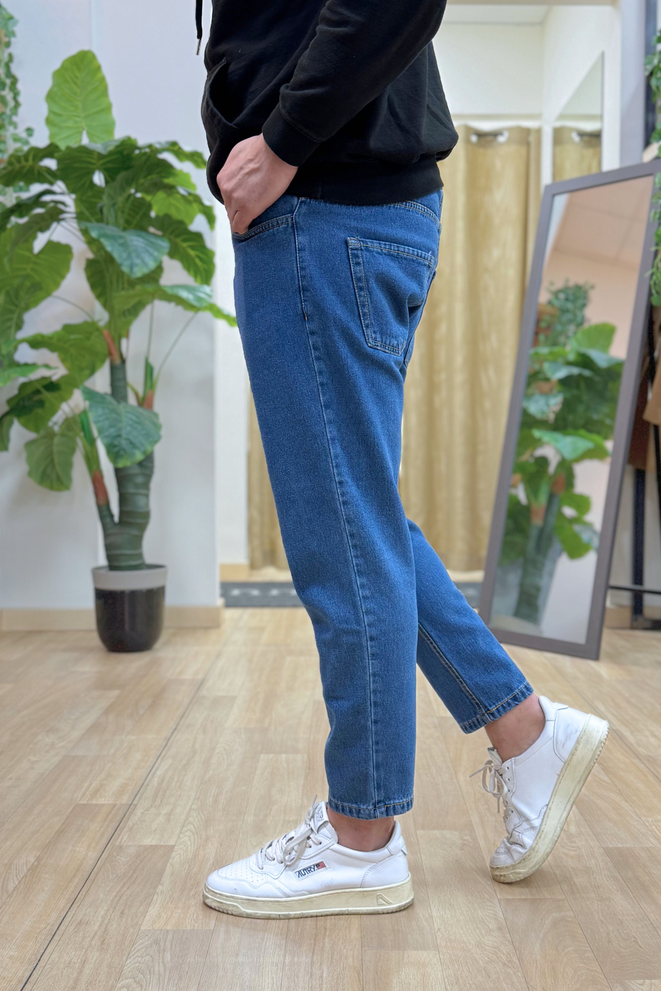 Jeans Denim Carrot-fit