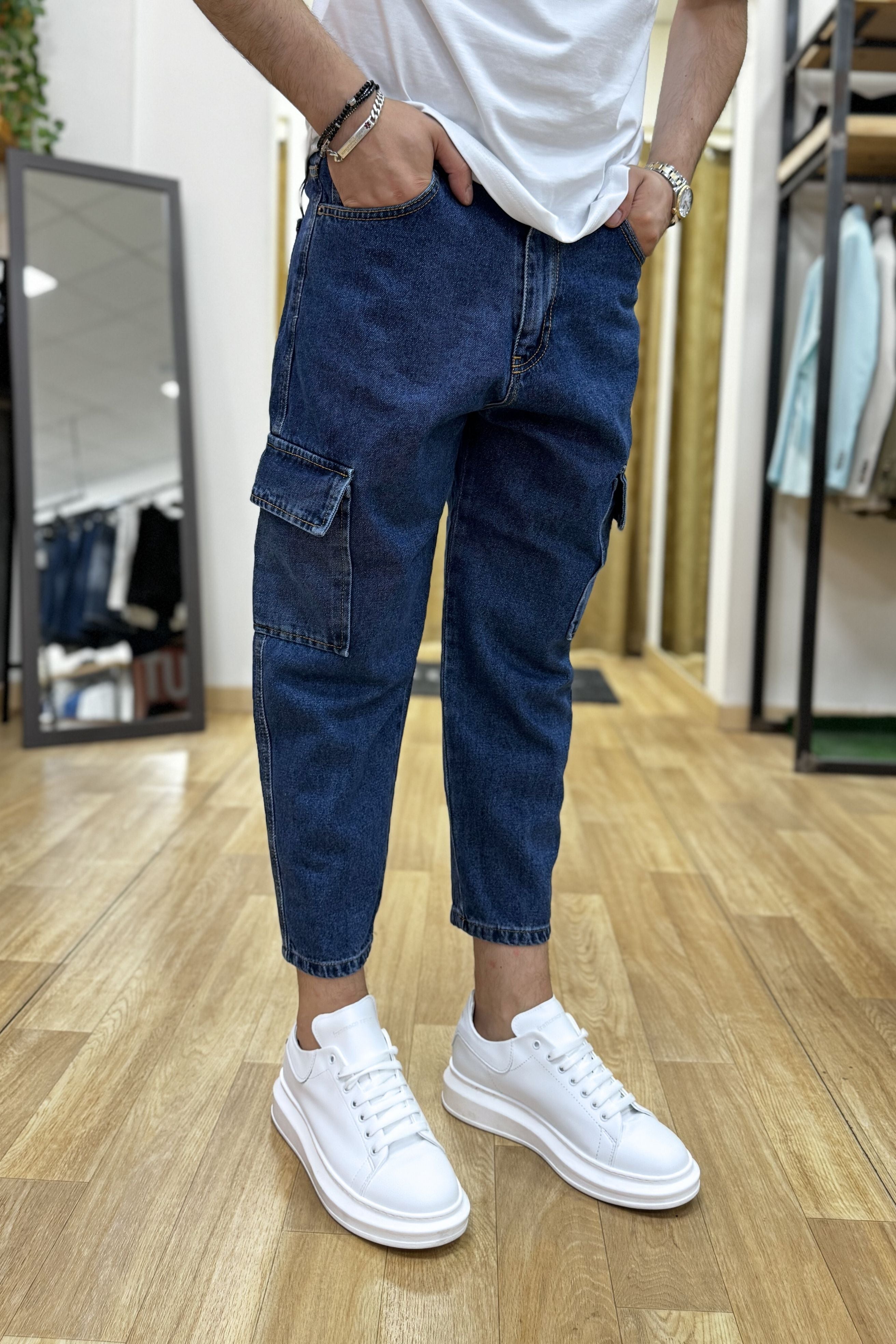 Jeans Cargo Different Medio