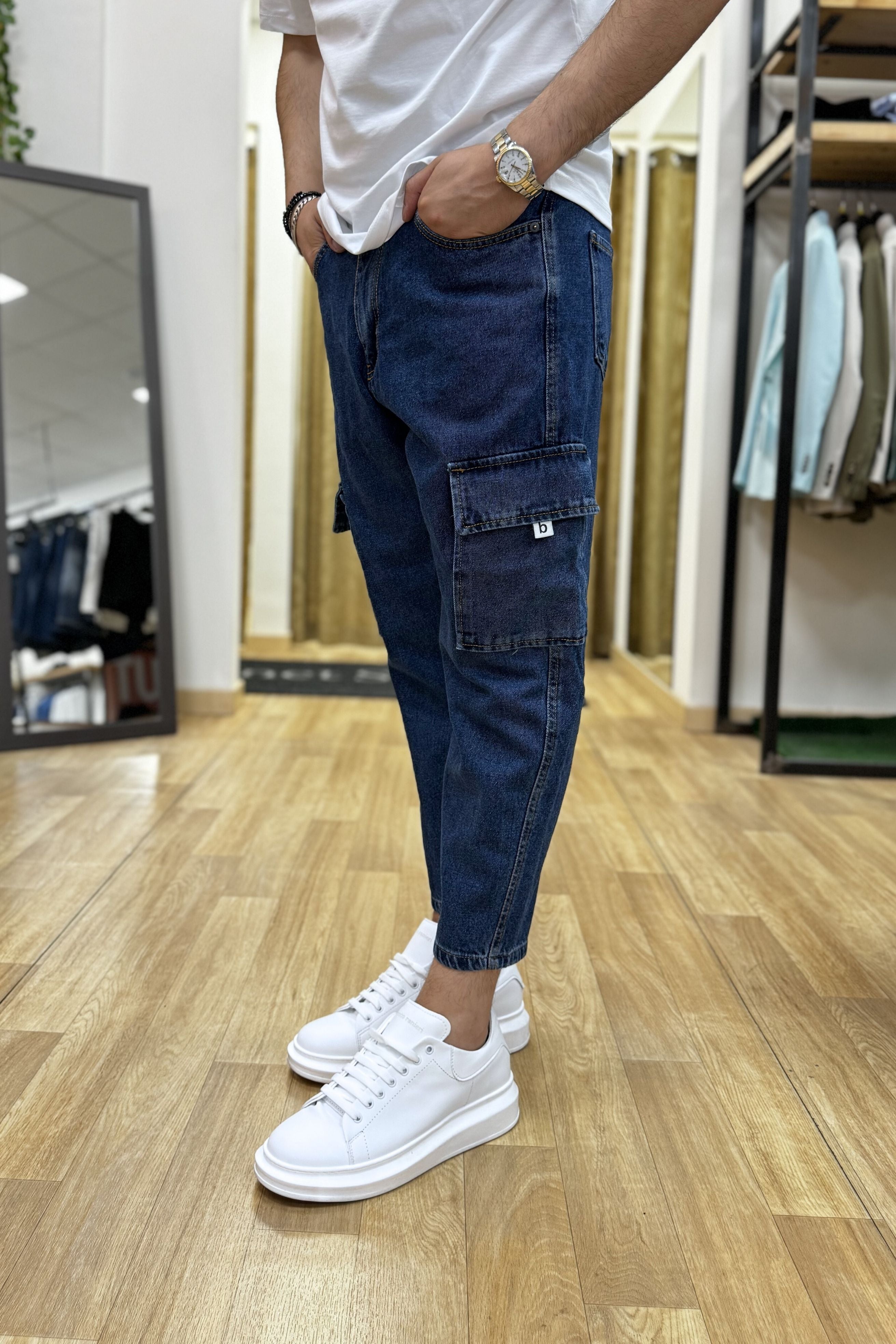 Jeans Cargo Different Medio