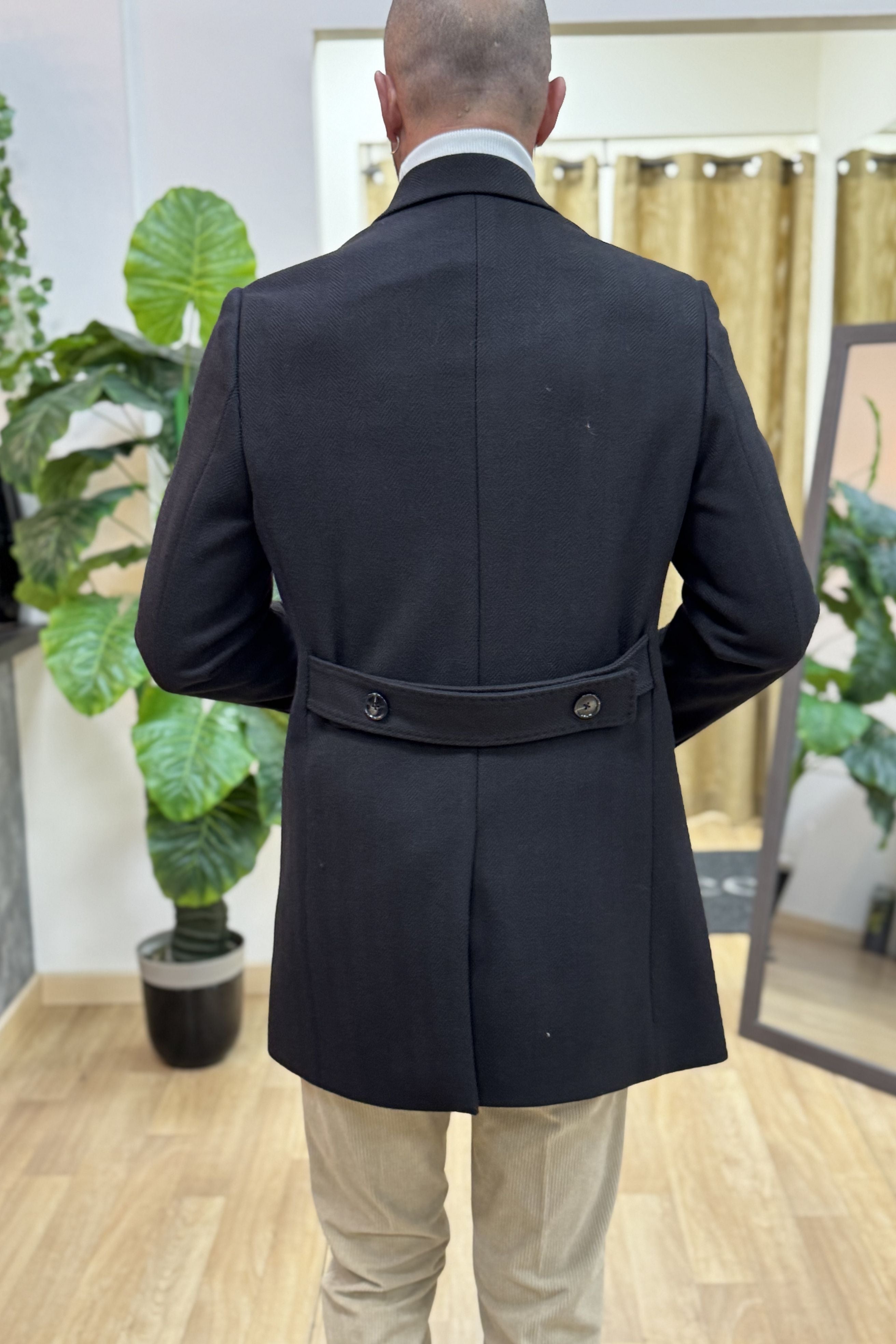 Cappotto DoppioPetto Milano Nero