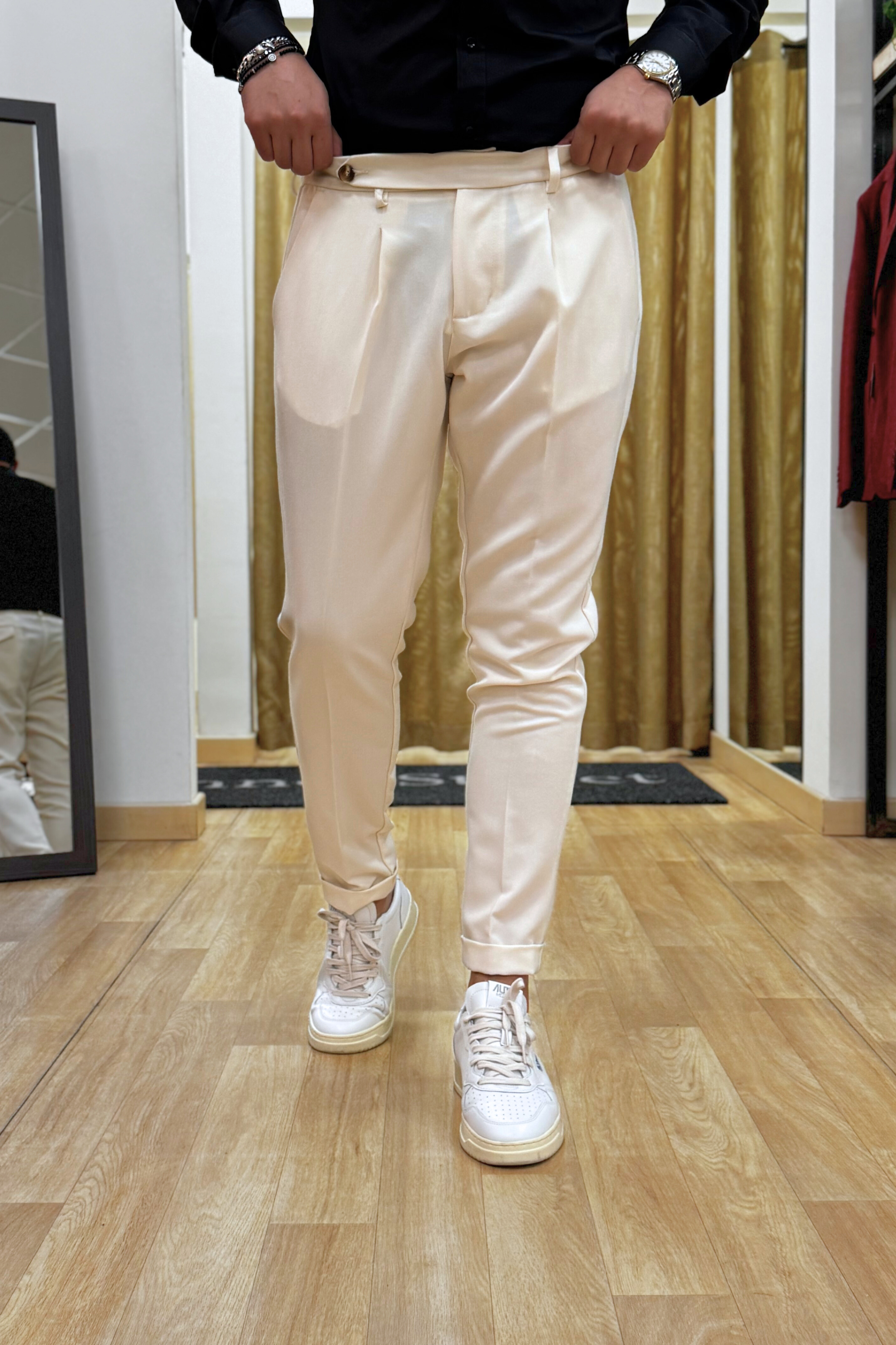 Pantalone Milano Capri Beige