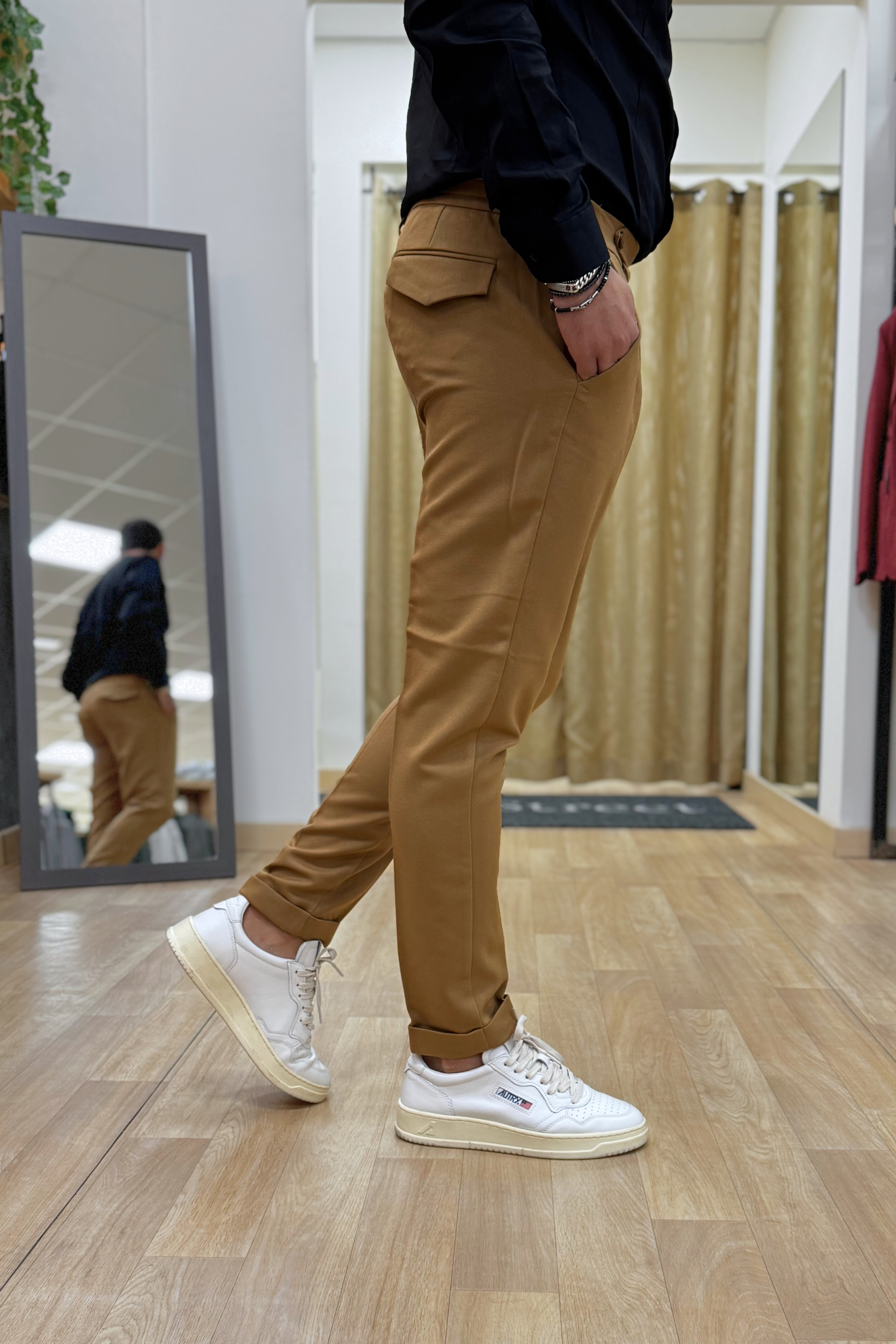 Pantalone Milano Capri Tabacco