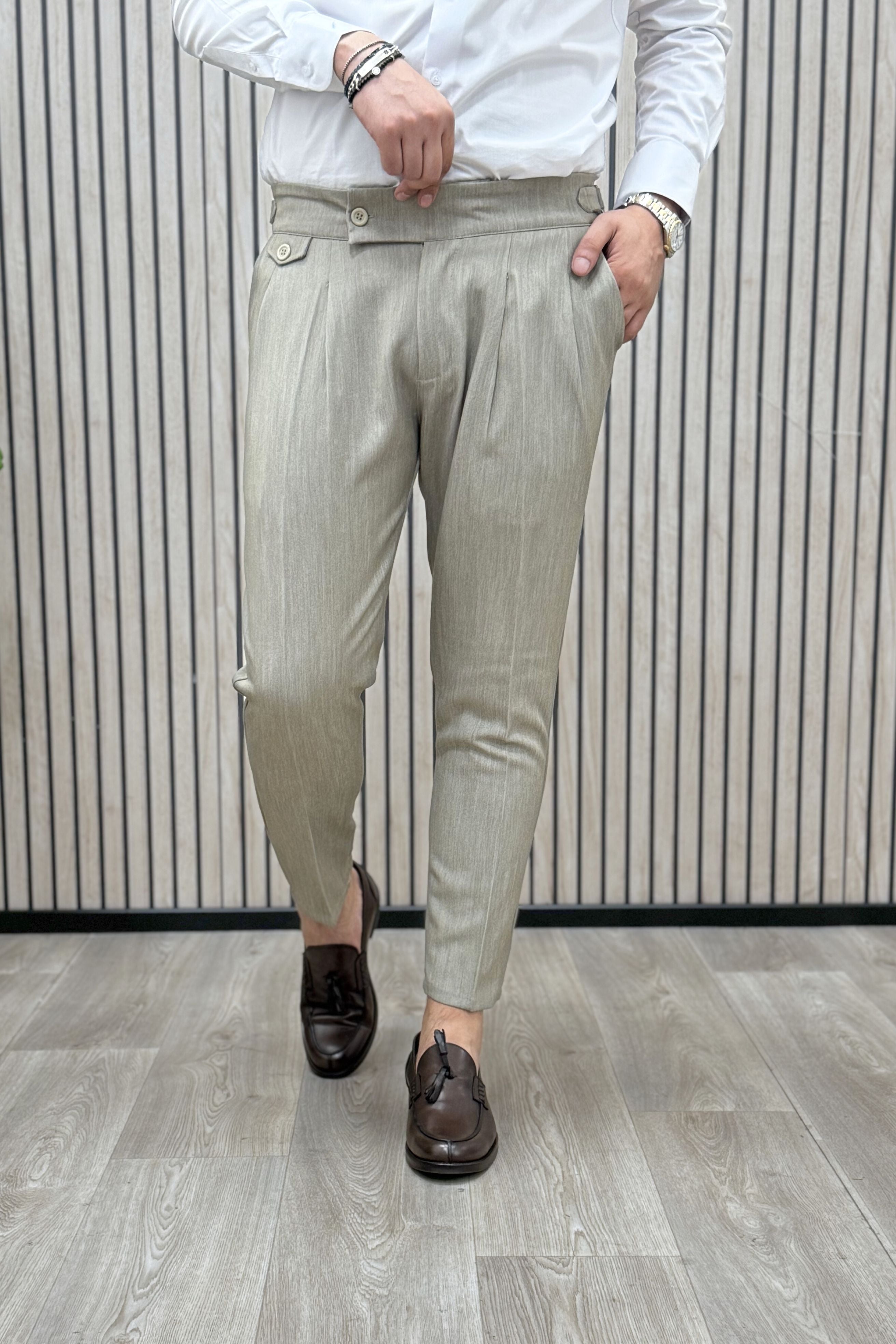 Pantalone MonteCarlo Beige